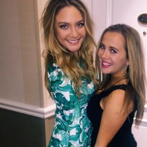 Tropical long sleeve dress, worn once